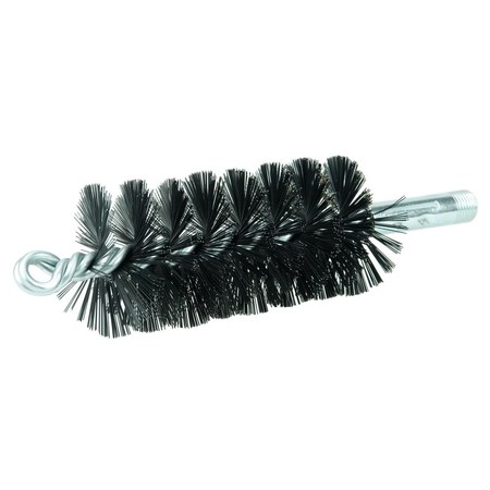 WEILER 2" Single Spiral Flue Brush .012 Steel Fill 44131